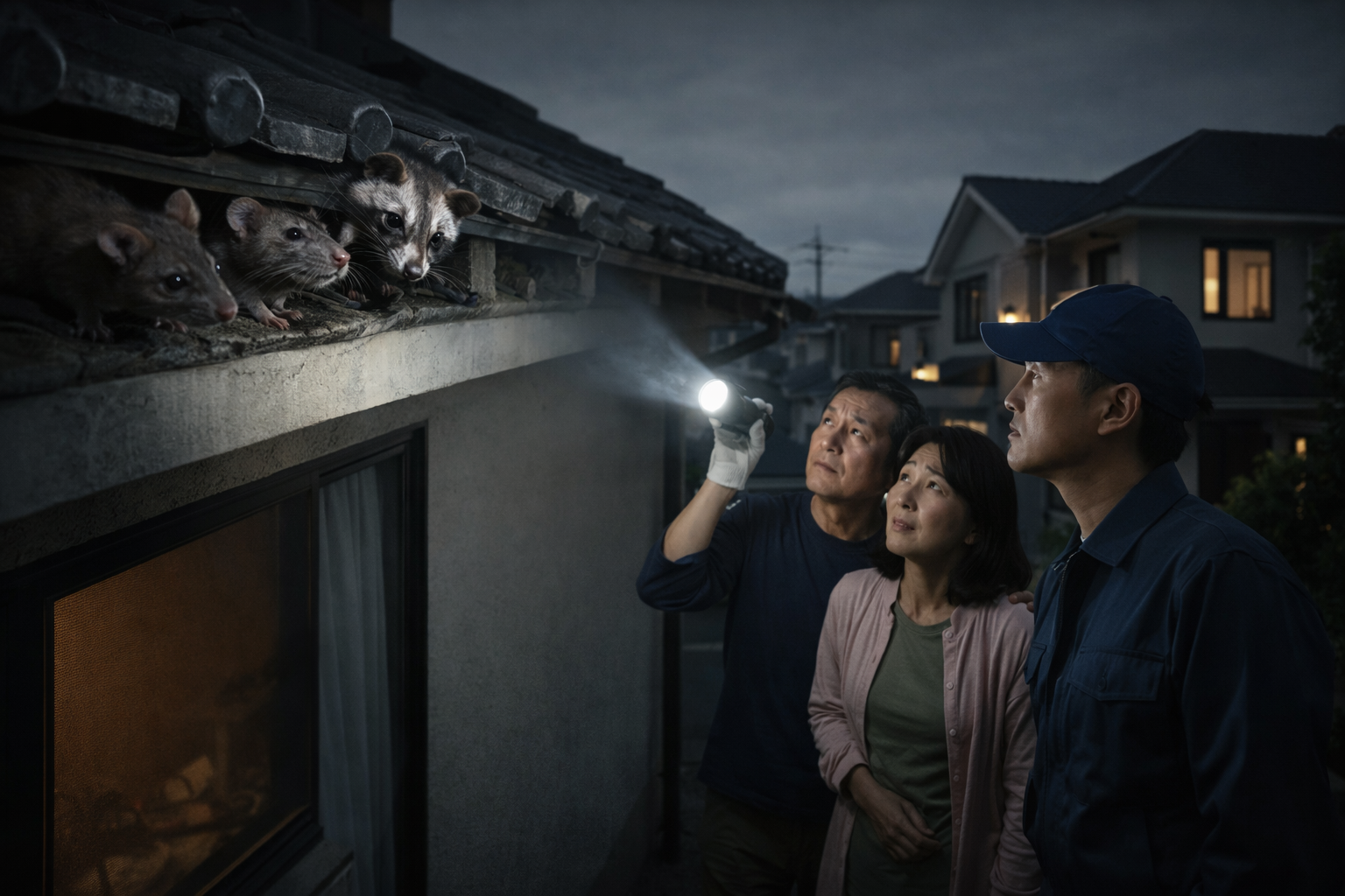 横浜市の害獣被害と駆除対応の様子