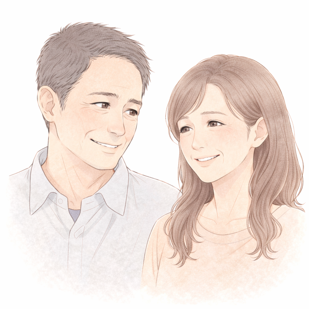 説明に安心した夫婦