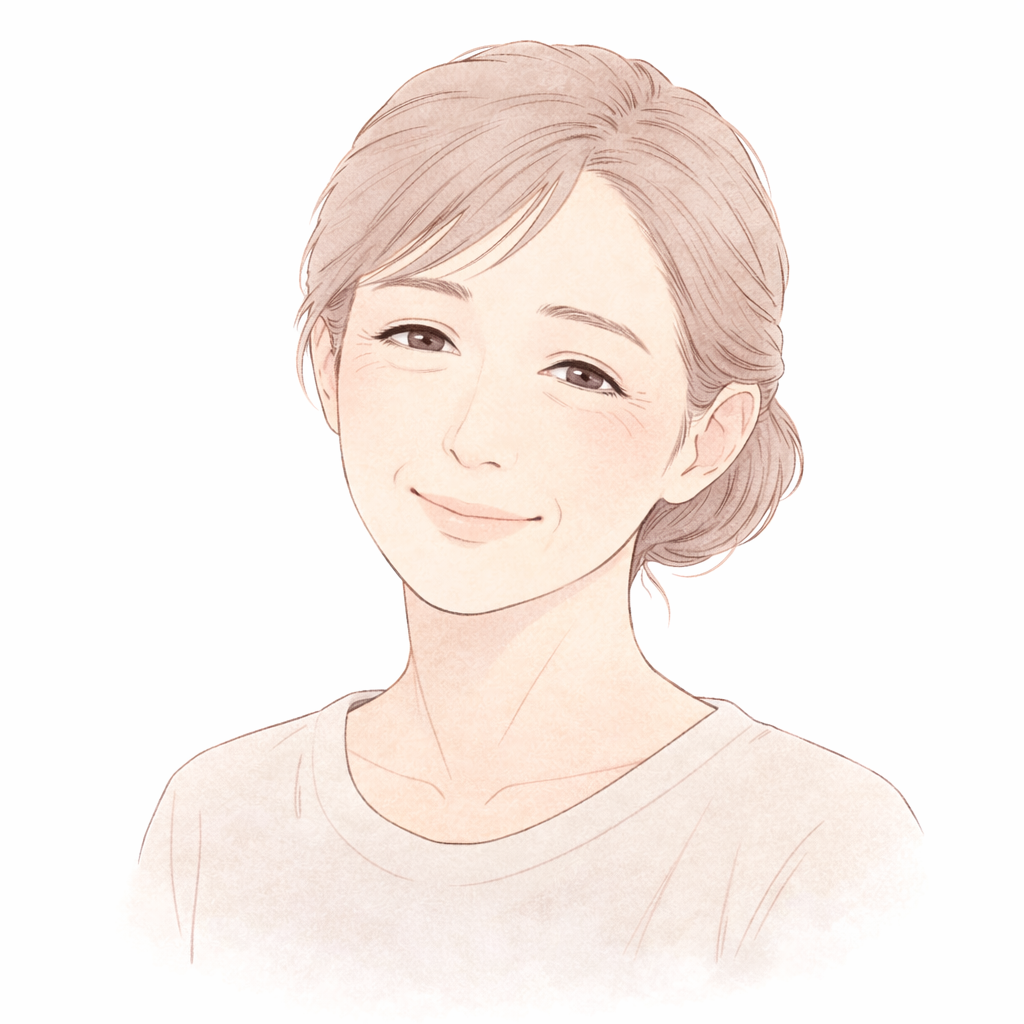 再発が止まり安心した女性