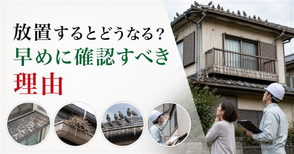 放置するとどうなる？早めに確認すべき理由